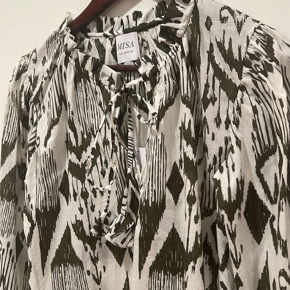 NWT Misa Los Angeles Merida Blouse - Size‎ XS - Picture 3 of 7